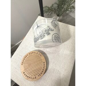 Paddywax‎ Foundry co Cucumber & Dill 3 Wick Soy Candle 12oz Wood Lid nashville